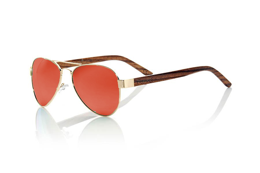 Wood eyewear of Zebrano modelo BERLIN Wholesale & Retail | Root Sunglasses® 