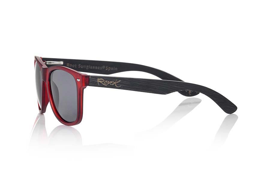 Wood eyewear of Bamboo modelo SUN RED MX Wholesale & Retail | Root Sunglasses® 