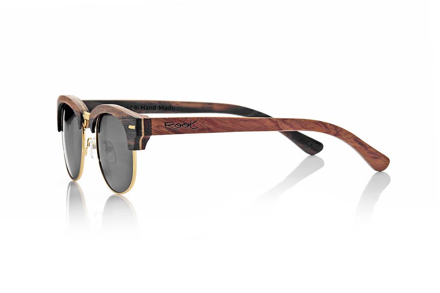 Gafas de Madera Natural de Ébano modelo ICARO - Venta Mayorista y Detalle | Root Sunglasses® 