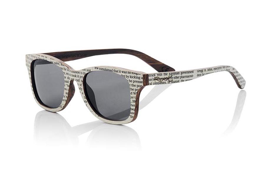 Wood eyewear of Zebra SILOLI.  for Wholesale & Retail | Root Sunglasses® 