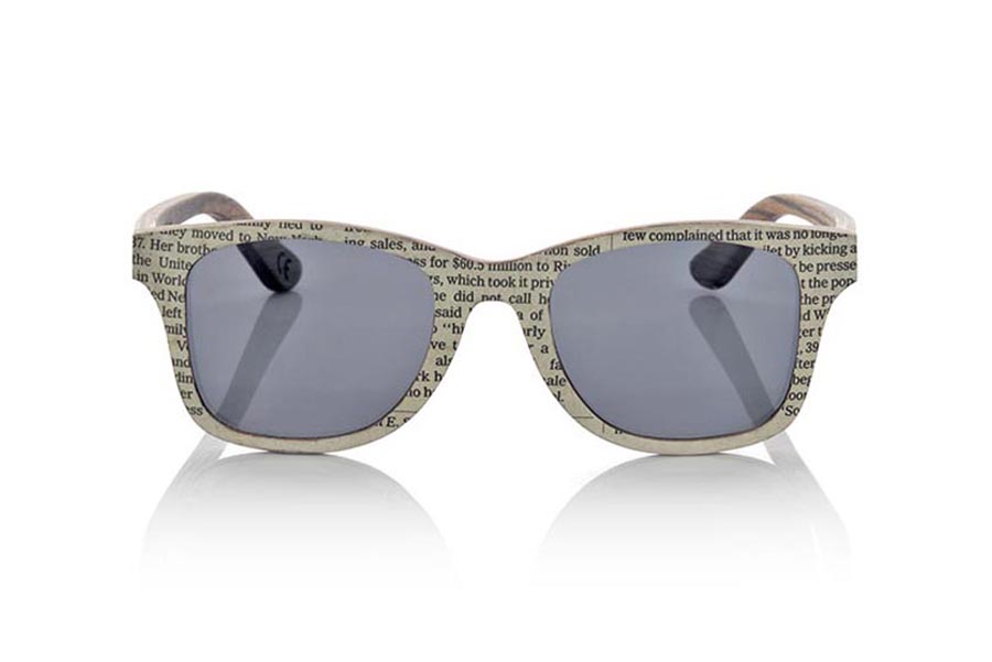 Gafas de Madera Natural de Zebrano modelo SILOLI | Root Sunglasses® 