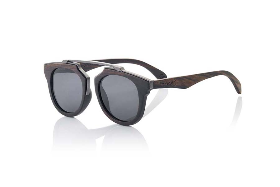 Wood eyewear of Ebony modelo TENERE Wholesale & Retail | Root Sunglasses®