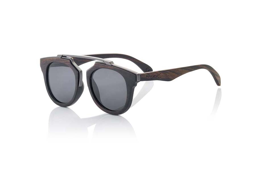 Wood eyewear of Ebony modelo TENERE Wholesale & Retail | Root Sunglasses® 