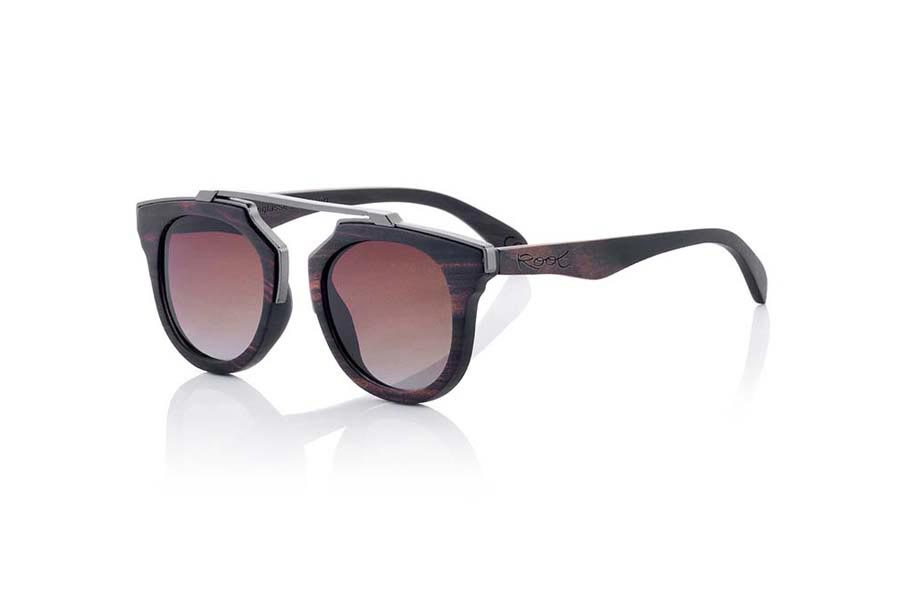 Wood eyewear of Ebony modelo TENERE | Root Sunglasses® 