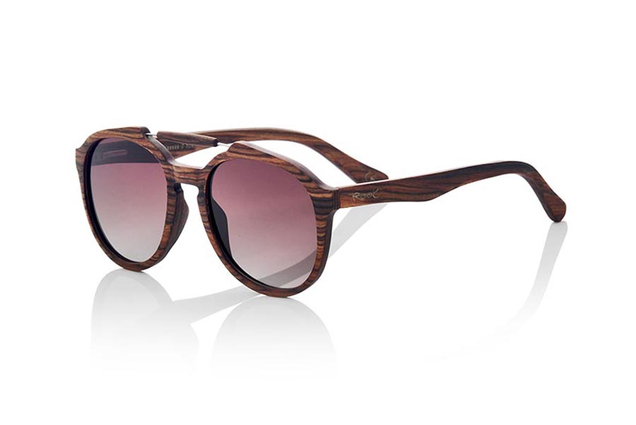 Wood eyewear of Mahogany modelo SAONA Wholesale & Retail | Root Sunglasses® 