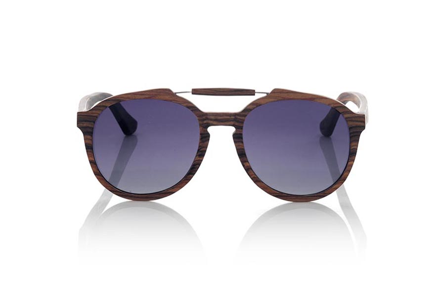 Wood eyewear of Mahogany modelo SAONA Wholesale & Retail | Root Sunglasses® 
