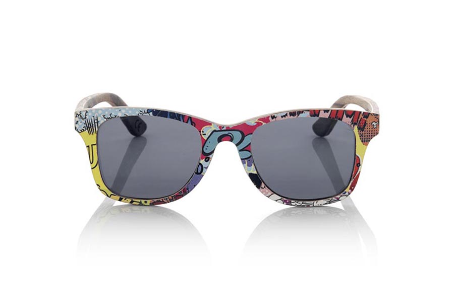 Wood eyewear of Zebra modelo MARVEL | Root Sunglasses® 