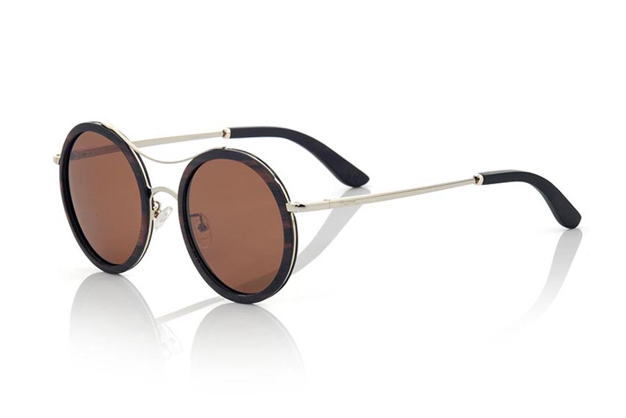 Gafas de Madera Natural de Ébano modelo KAUAI - Venta Mayorista y Detalle | Root Sunglasses® 