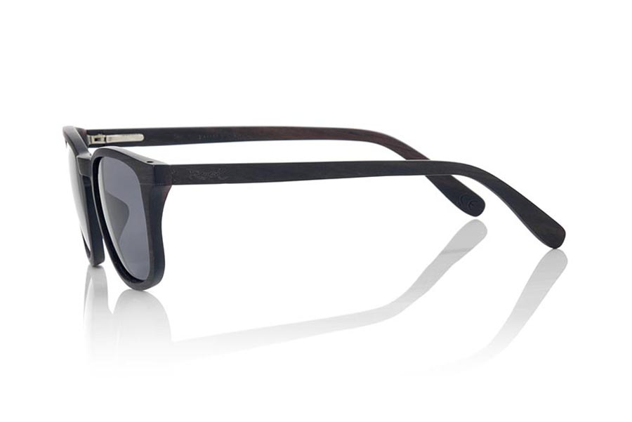 Wood eyewear of Ebony modelo ISQUIA Wholesale & Retail | Root Sunglasses® 