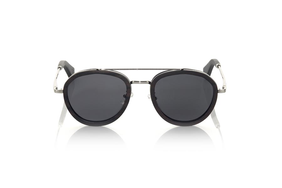 Wood eyewear of Ebony modelo SAMED | Root Sunglasses® 