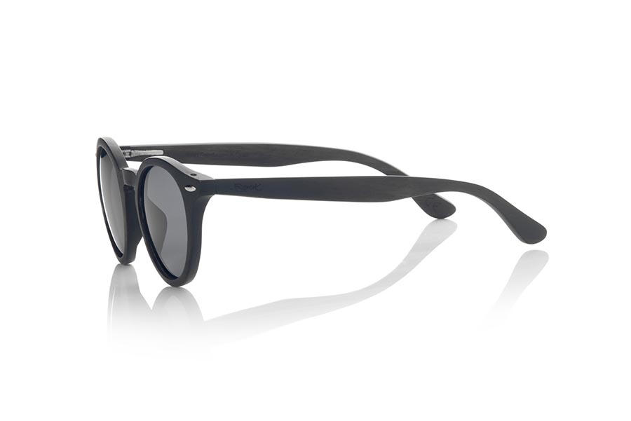 Wood eyewear of Ebony SOMAD.  for Wholesale & Retail | Root Sunglasses® 