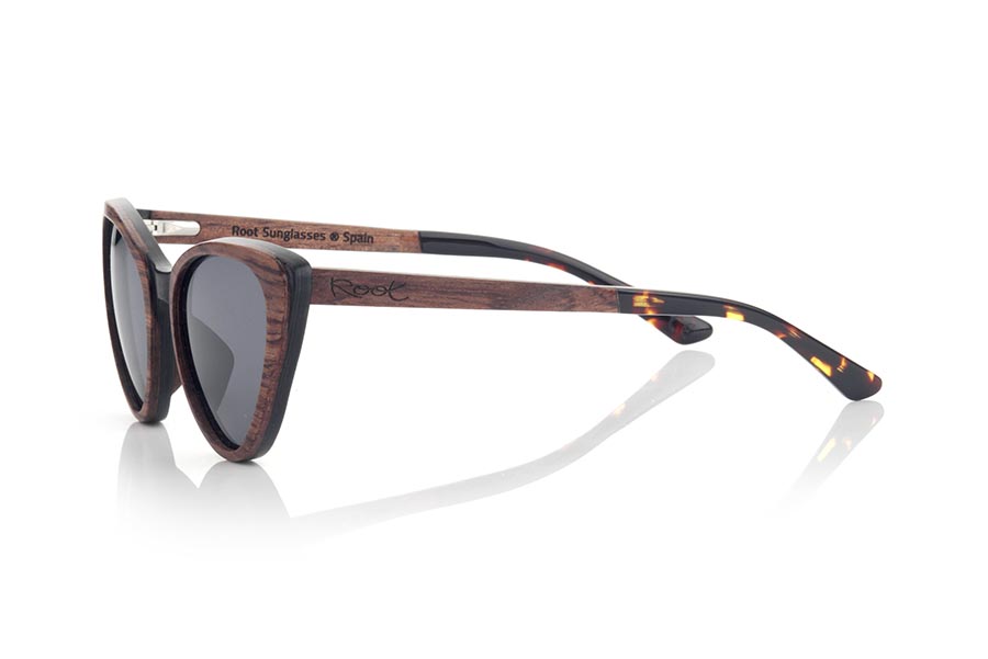 Gafas de Madera Natural de rosewood modelo LOUISE - Venta Mayorista y Detalle | Root Sunglasses® 