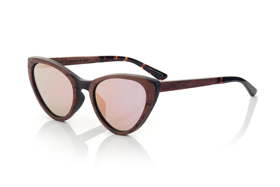 Wood eyewear of rosewood modelo LOUISE Wholesale & Retail | Root Sunglasses®