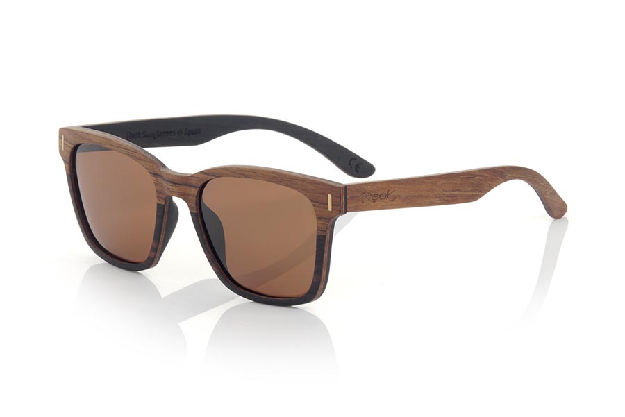 Gafas de Madera Natural de ebony modelo URA | Root Sunglasses®