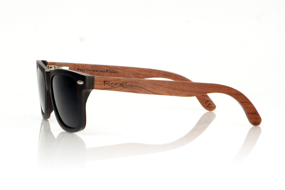 Wood eyewear of Ebony modelo OSCAR Wholesale & Retail | Root Sunglasses® 