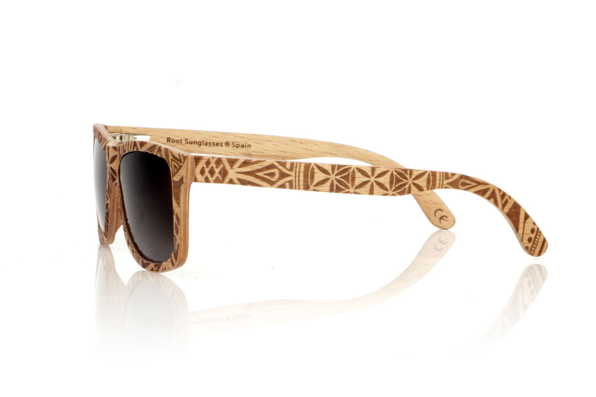 Gafas de Madera Natural de Beech modelo MAURITANIA - Venta Mayorista y Detalle | Root Sunglasses® 