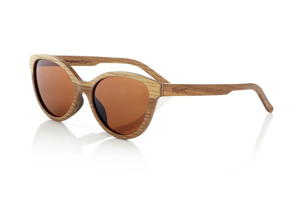 Gafas de Madera Natural de Walnut modelo CATHY - Venta Mayorista y Detalle | Root Sunglasses® 