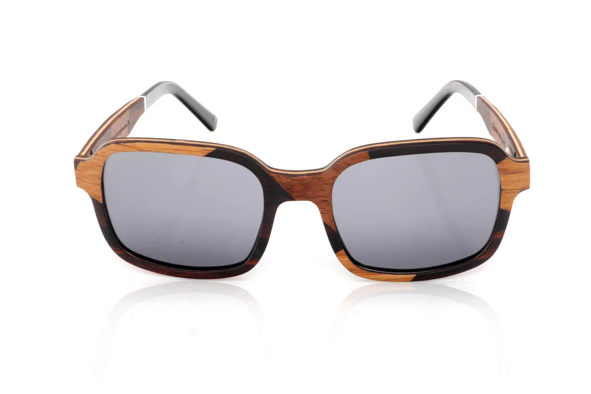 Gafas de Madera Natural de Ébano modelo LENNY - Venta Mayorista y Detalle | Root Sunglasses® 