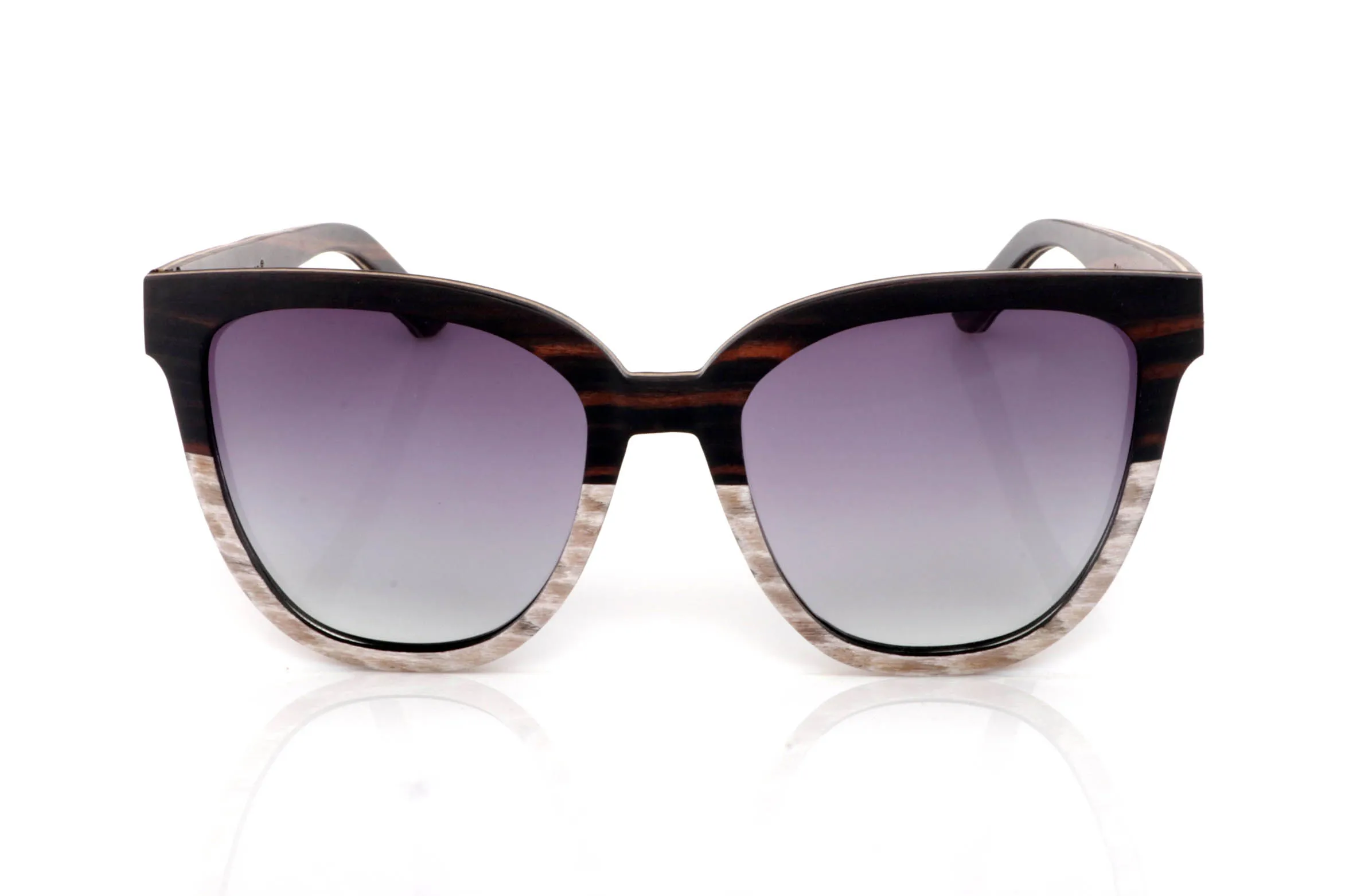 Gafas de Madera Natural de Ébano modelo PALM - Venta Mayorista y Detalle | Root Sunglasses® 