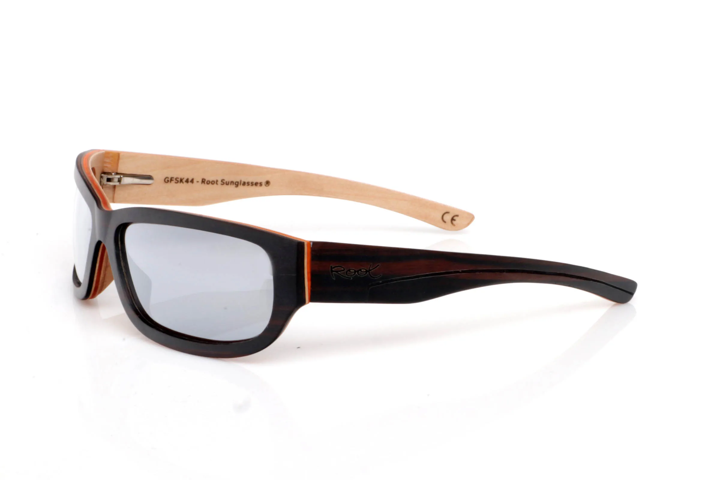 Wood eyewear of Ebony modelo RIFF SK Wholesale & Retail | Root Sunglasses® 