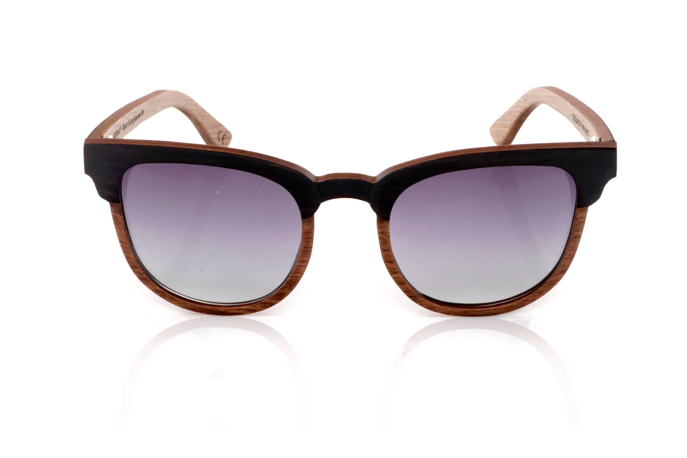 Wood eyewear of Ebony modelo SOUNDY Wholesale & Retail | Root Sunglasses® 