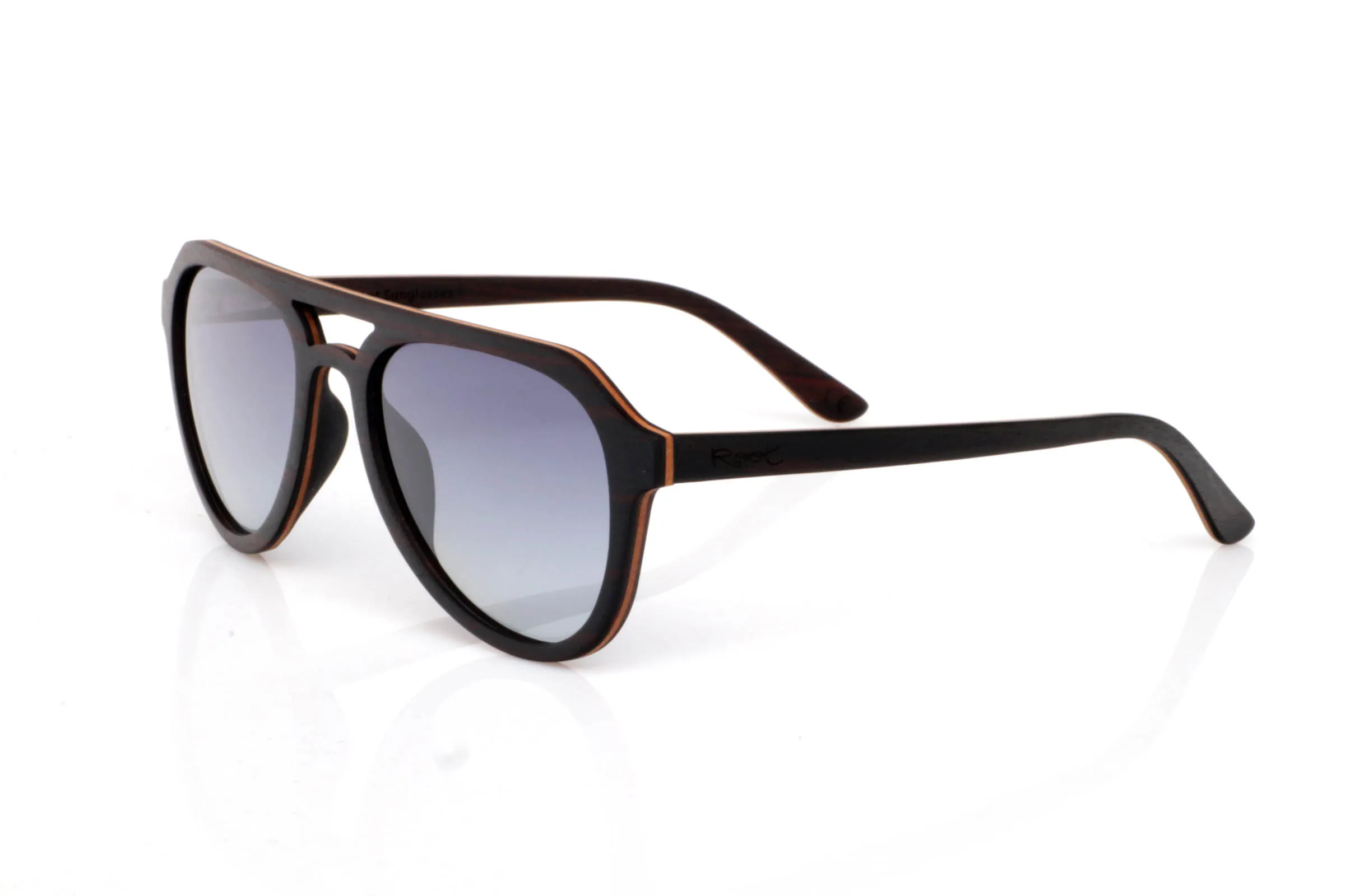 Wood eyewear of ebony modelo TOMMY Wholesale & Retail | Root Sunglasses® 