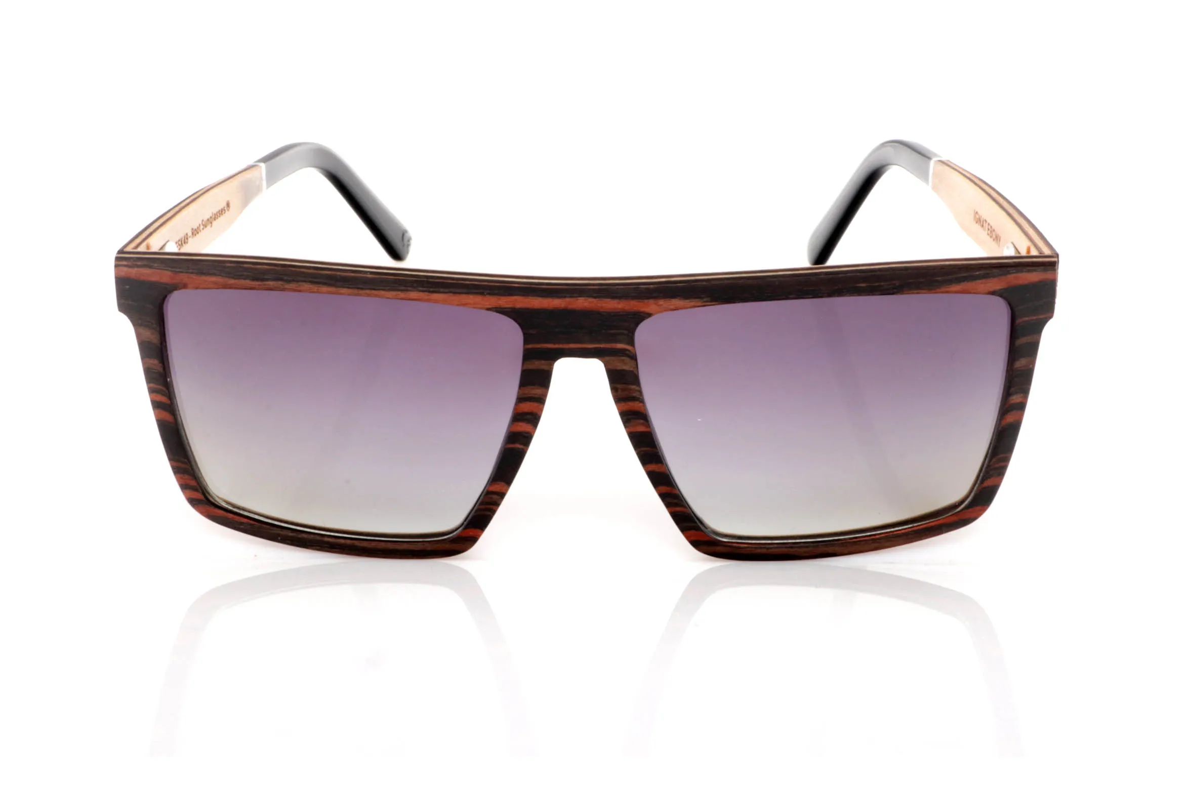 Wood eyewear of ebony modelo IGNAT Wholesale & Retail | Root Sunglasses® 
