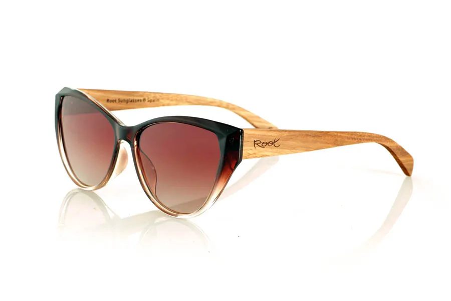 Gafas de Madera Natural de Zebrano modelo MERY - Venta Mayorista y Detalle | Root Sunglasses® 