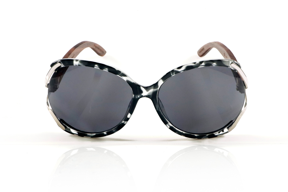 Wood eyewear of Walnut KARLA.  for Wholesale & Retail | Root Sunglasses® 