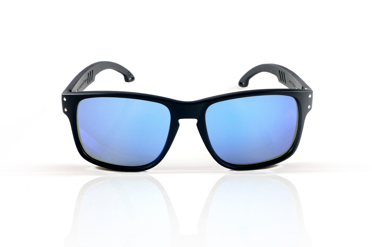 Wood eyewear of Ebony MATT.  for Wholesale & Retail | Root Sunglasses® 