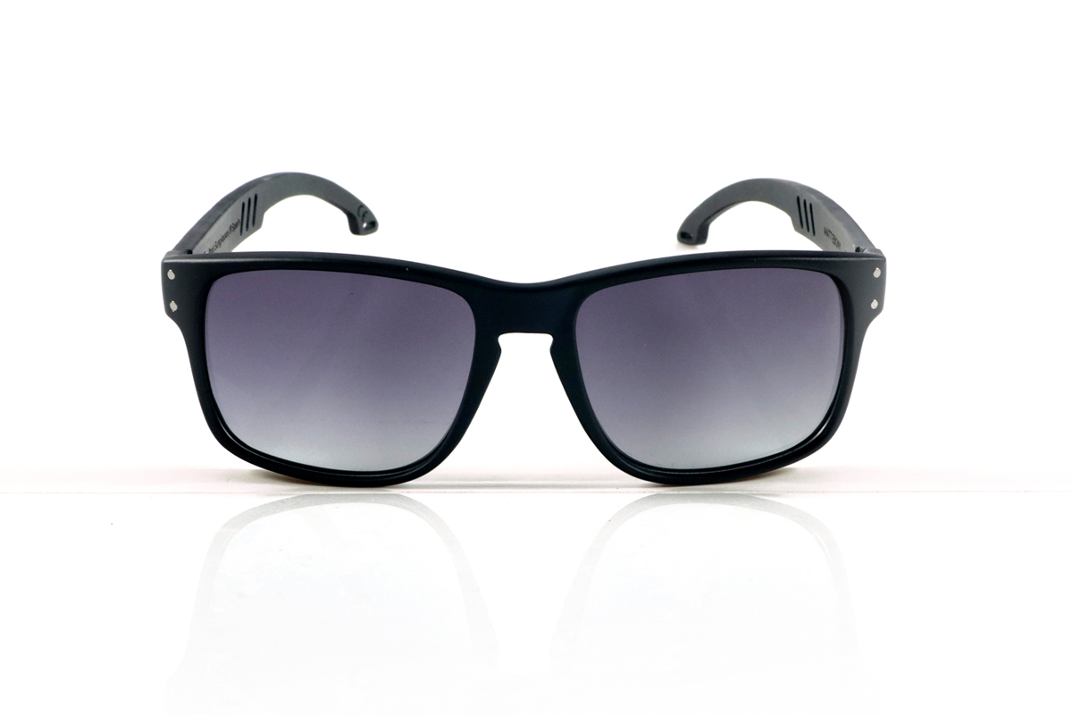 Wood eyewear of Ebony MATT.  for Wholesale & Retail | Root Sunglasses® 