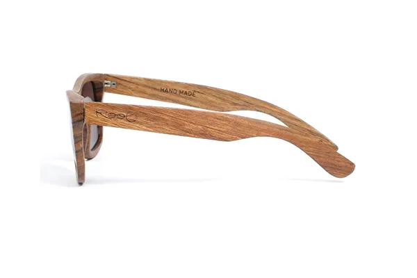 Gafas de Madera Natural de Zebrano BAOBAB.  Venta al Por Mayor y Detalle | Root Sunglasses® 