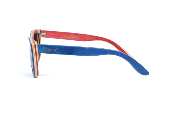 Gafas de Madera Natural de Laminada CAOS.  Venta al Por Mayor y Detalle | Root Sunglasses® 