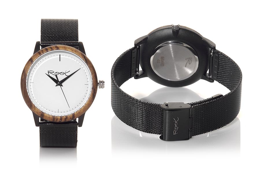 Eco Watch made of Zebrano NEO...  for Wholesale & Retail | Root® Watches 