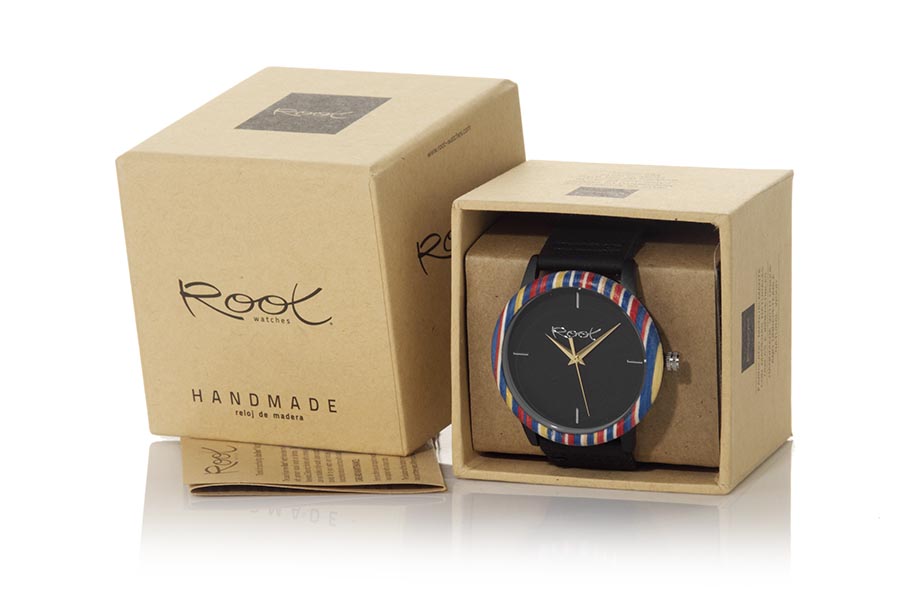 Reloj de Madera Laminada modelo MARTIN - Venta Mayorista y Detalle | Root® Watches 