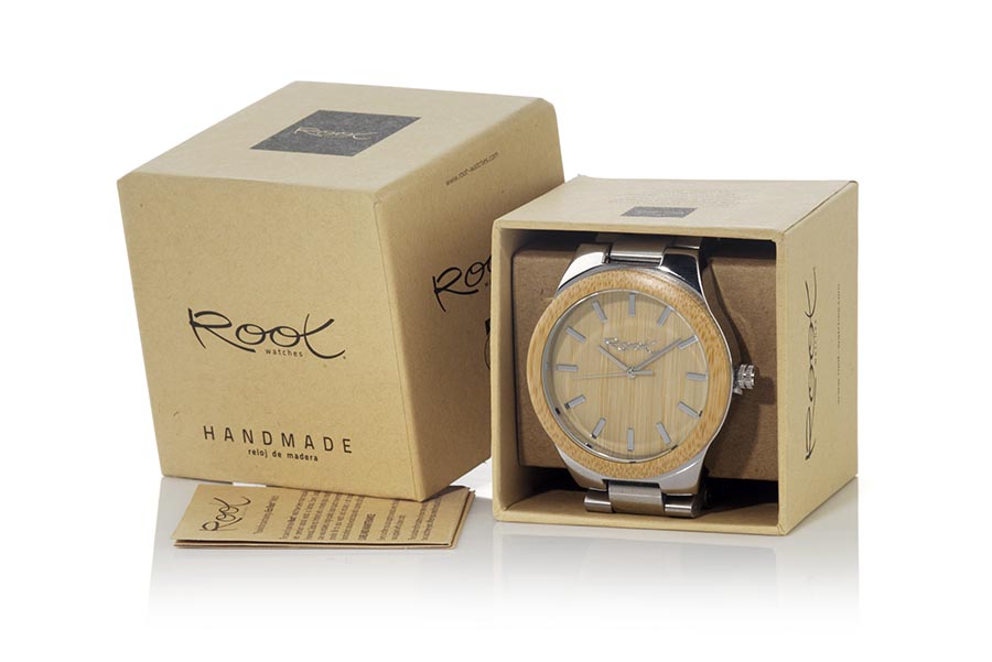 Reloj de Madera rosewood modelo ELEGANCE - Venta Mayorista y Detalle | Root® Watches 