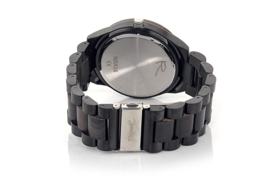 Reloj de Madera ebony BLACK ELEGANCE...  Venta al Por Mayor y Detalle | Root® Watches 