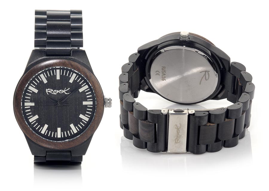 Reloj de Madera ebony BLACK ELEGANCE...  Venta al Por Mayor y Detalle | Root® Watches 