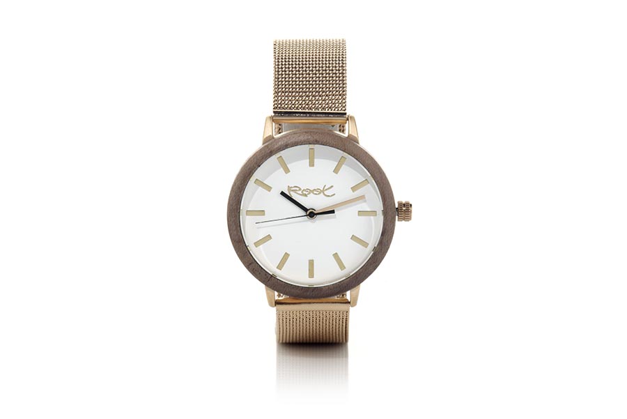 Reloj de Madera Walnut modelo ROSEº - Venta Mayorista y Detalle | Root® Watches 