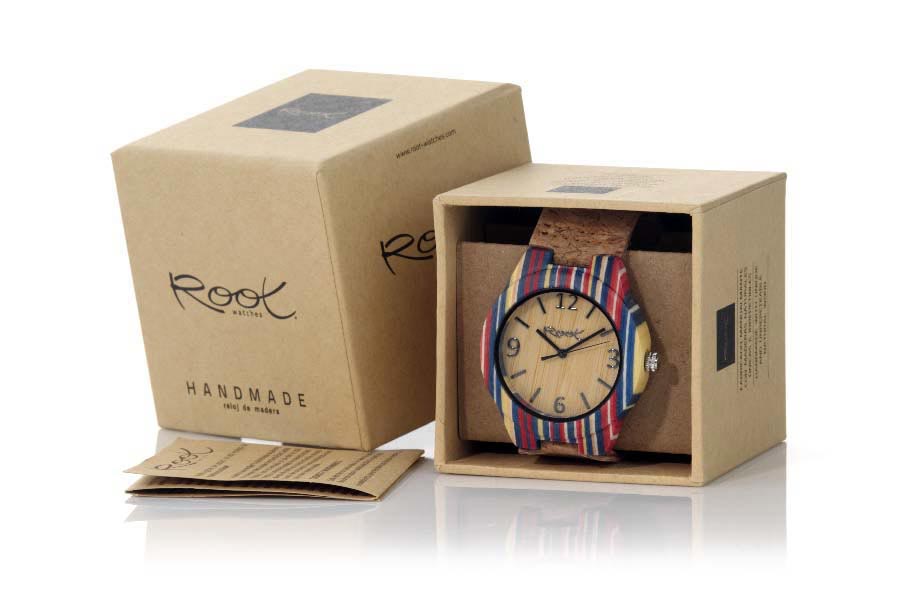 Reloj de Madera Laminada ISLA...  Venta al Por Mayor y Detalle | Root® Watches 