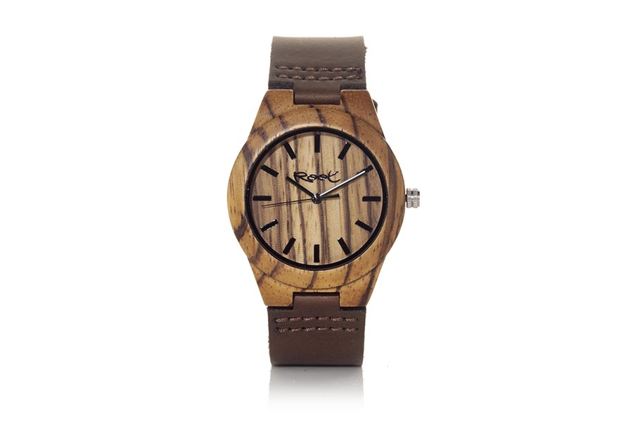 Eco Watch made of Zebrano modelo TERRA.  | Root® Watches 