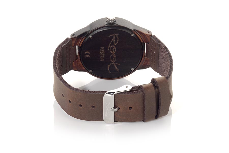 Reloj de Madera Ébano ZAMBIA...  Venta al Por Mayor y Detalle | Root® Watches 