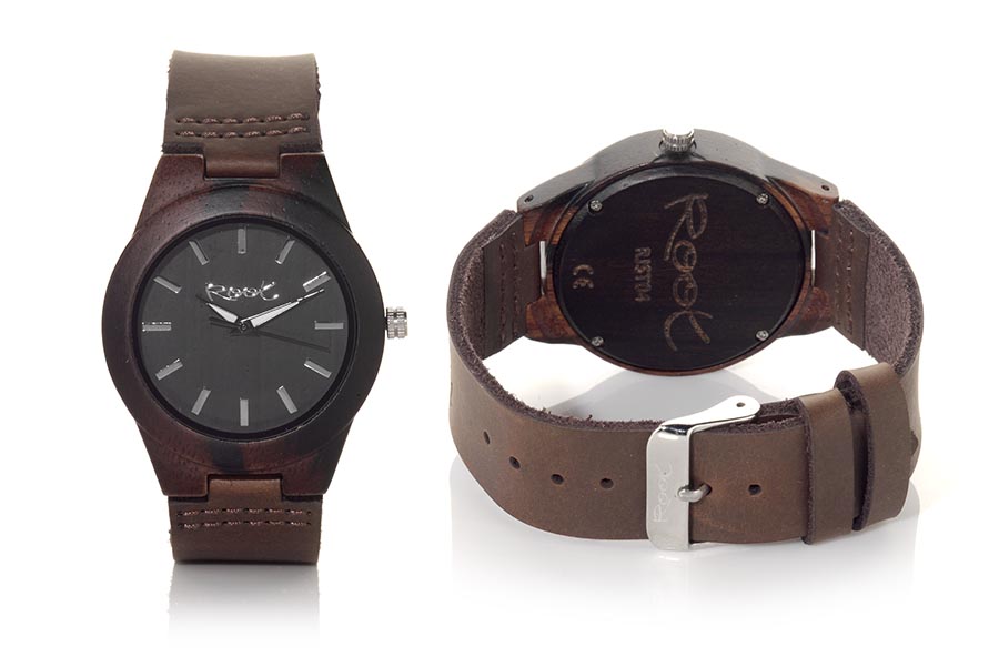 Eco Watch made of Ebony ZAMBIA...  for Wholesale & Retail | Root® Watches 