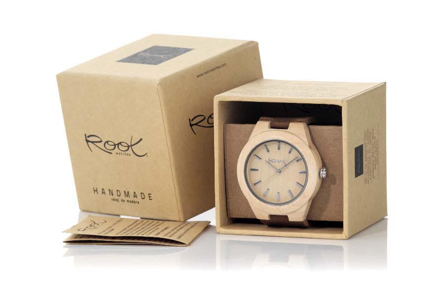 Reloj de Madera Arce modelo FARO - Venta Mayorista y Detalle | Root® Watches 