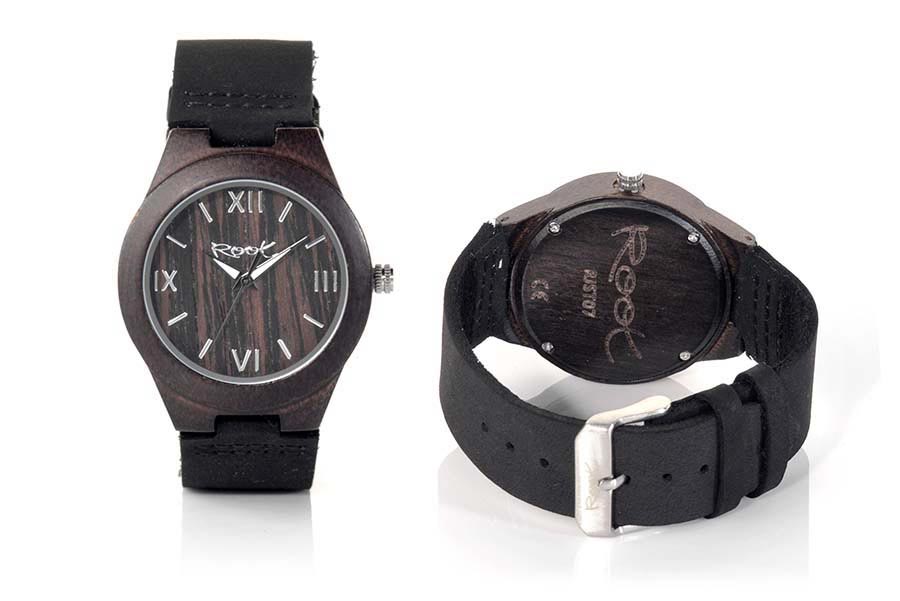 Reloj de Madera Sandal VOLTA ROMAN...  Venta al Por Mayor y Detalle | Root® Watches 