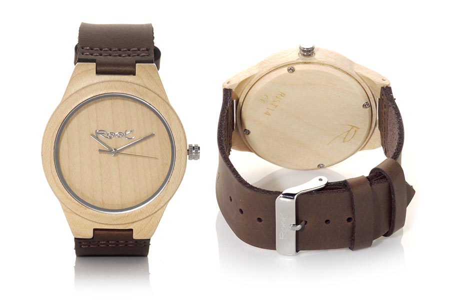 Reloj de Madera Arce MINIMAL DREAM...  Venta al Por Mayor y Detalle | Root® Watches 