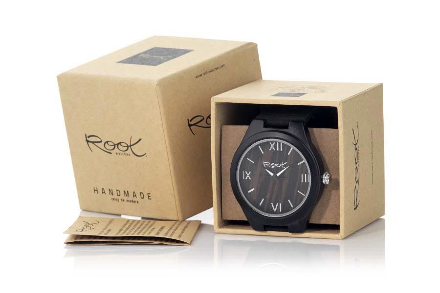 Reloj de Madera Ébano EBONY SOUL...  Venta al Por Mayor y Detalle | Root® Watches 