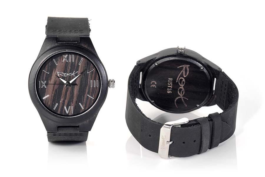 Reloj de Madera Ébano EBONY SOUL...  Venta al Por Mayor y Detalle | Root® Watches 