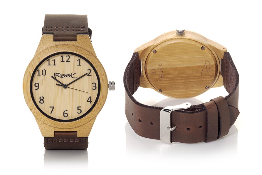 Reloj de Madera Bambú LIGHT SAND...  Venta al Por Mayor y Detalle | Root® Watches 