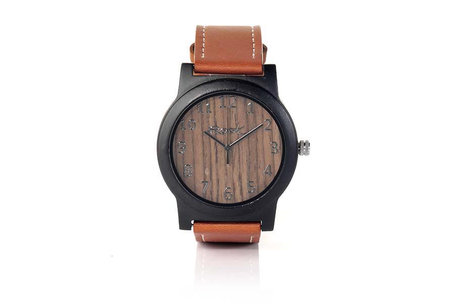 Reloj de Madera Ébano RED MOON...  Venta al Por Mayor y Detalle | Root® Watches 